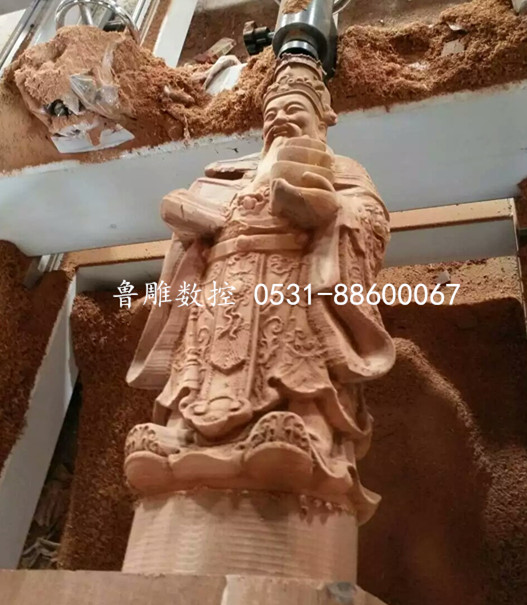 三維立體雕刻機(jī)制作的財(cái)神雕像、觀音佛像